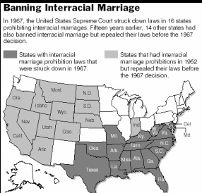 List Of States Banning Interracial Marriages 94